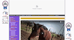 Desktop Screenshot of formation-equestre.com